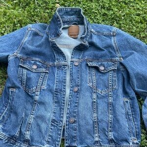 American Eagle Outfitters Light Blue Denim Jacket
